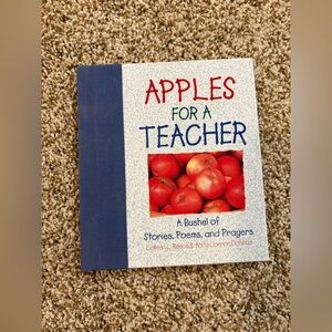 Apples for a Teacher Hardcover Gift Book Stories Poems Prayers
